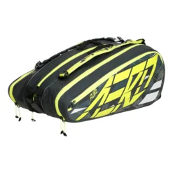 Babolat RH X 12 Pure Aero Borsa Per Racchetta - Antracite, Giallo