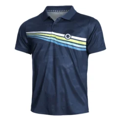 Tennis-Point Polo Edizione Speciale Uomini - Blu Scuro, Multicolore