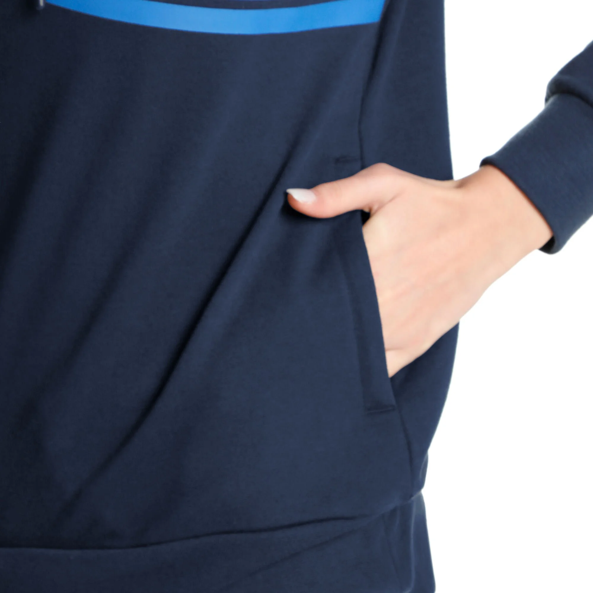 Tennis-Point Felpa Con Cappuccio Edizione Speciale Donna - Blu Scuro, Multicolore - immagine 6