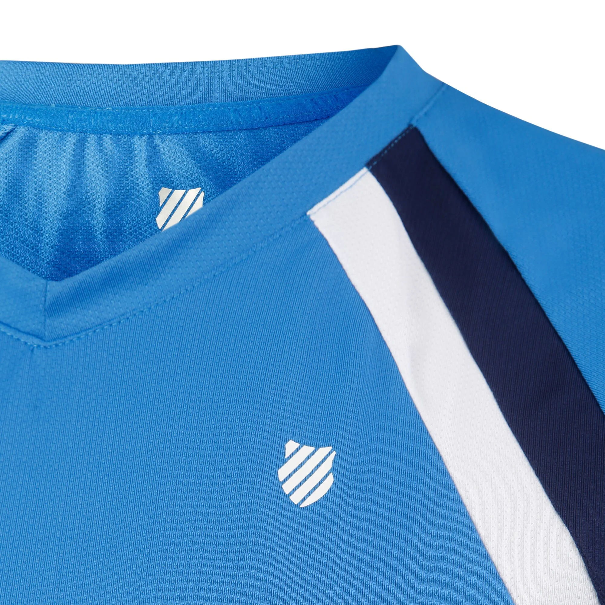 K-Swiss Core Team Maglietta Donna - Blu, Multicolore - immagine 3