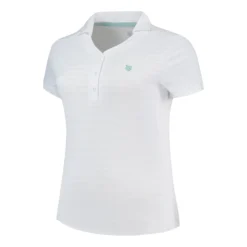 K-Swiss Hypercourt Polo 5 Polo Donna - Bianco