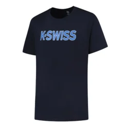 K-Swiss Essentials Tee Maglietta Uomini - Blu Scuro