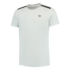 Dunlop Crew Maglietta Uomini - Bianco, Nero