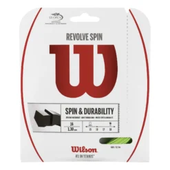 Wilson Revolve Spin Set Di Corde 12,2m - Verde