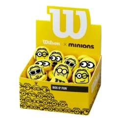 Wilson Minions Vibrations Antivibrazioni Scatola Da 50 - Blu Chiaro, Giallo
