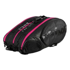 Wilson Tour 15 Borsa Per Racchetta Edizione Speciale - Nero, Rosa
