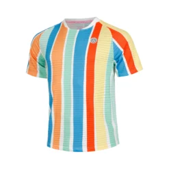 BIDI BADU Paris V-Neck Maglietta Ragazzi - Multicolore