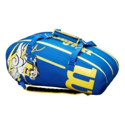 Wilson Air Kei Tour Borsa Per Racchetta Da 15 - Blu, Giallo