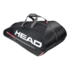 Head Tour Team 12R Borsa Per Racchetta - Nero, Arancione