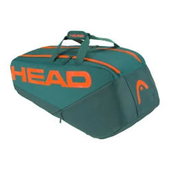 Head Pro Racquet Bag L Borsa Per Racchetta - Verde, Arancione