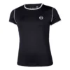 Sergio Tacchini TCP Maglietta Donna - Blu Scuro, Bianco