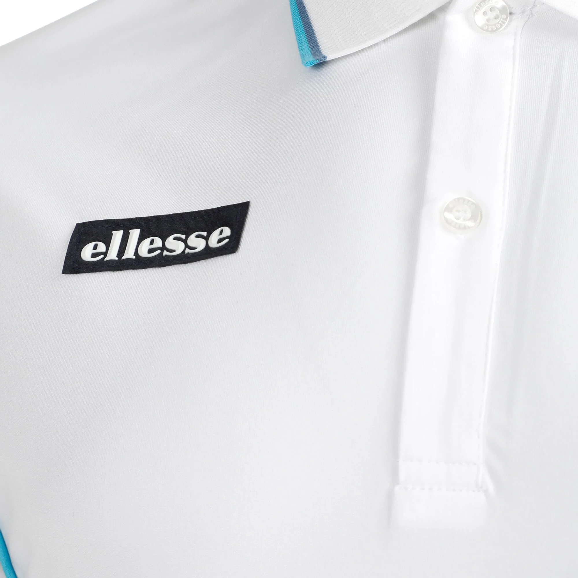 Ellesse Tolbiac Polo Uomini - Bianco - immagine 3