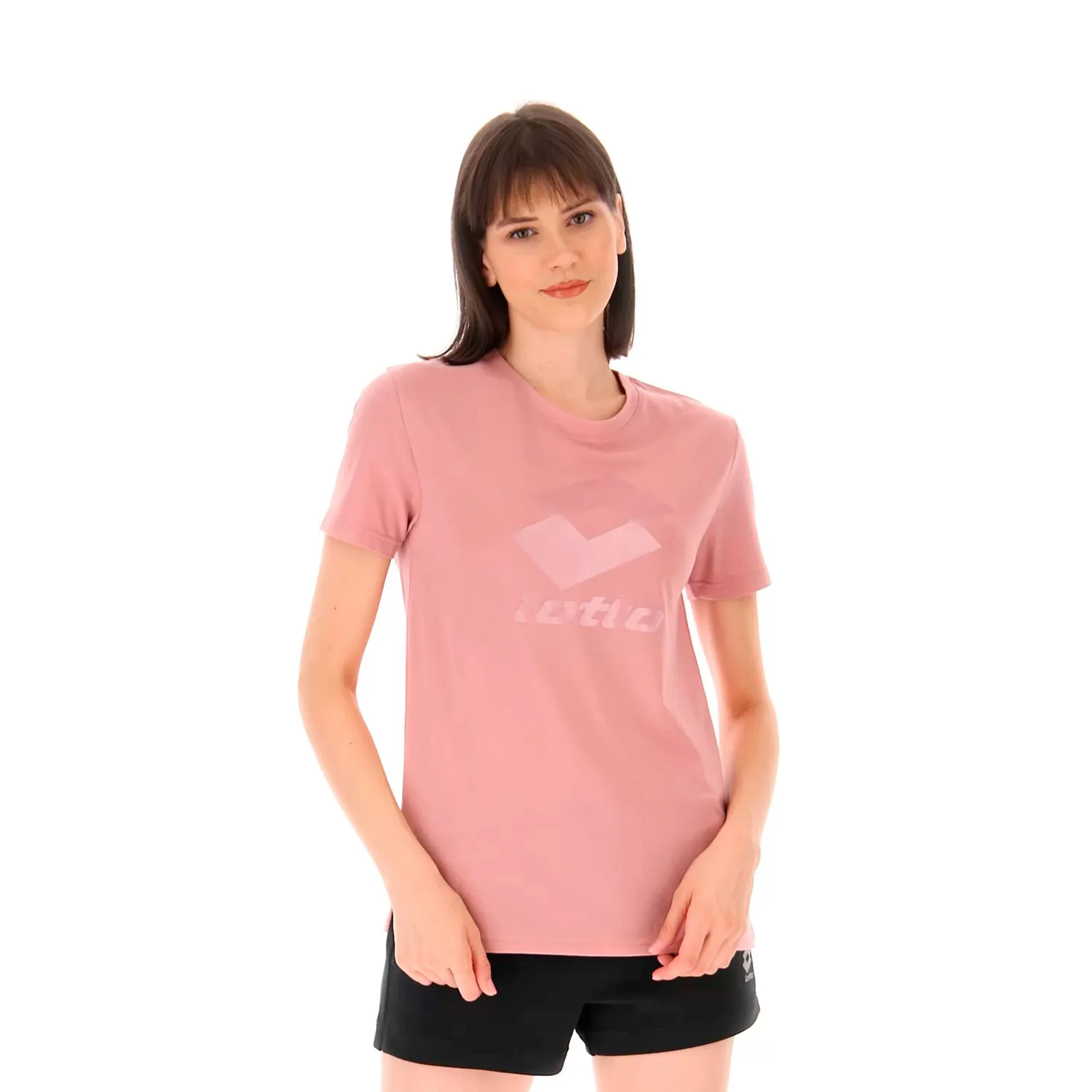 Lotto Smart IV Maglietta Donna - Rosso - immagine 4