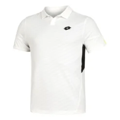 Lotto Tech 1 D1 Polo Uomini - Bianco