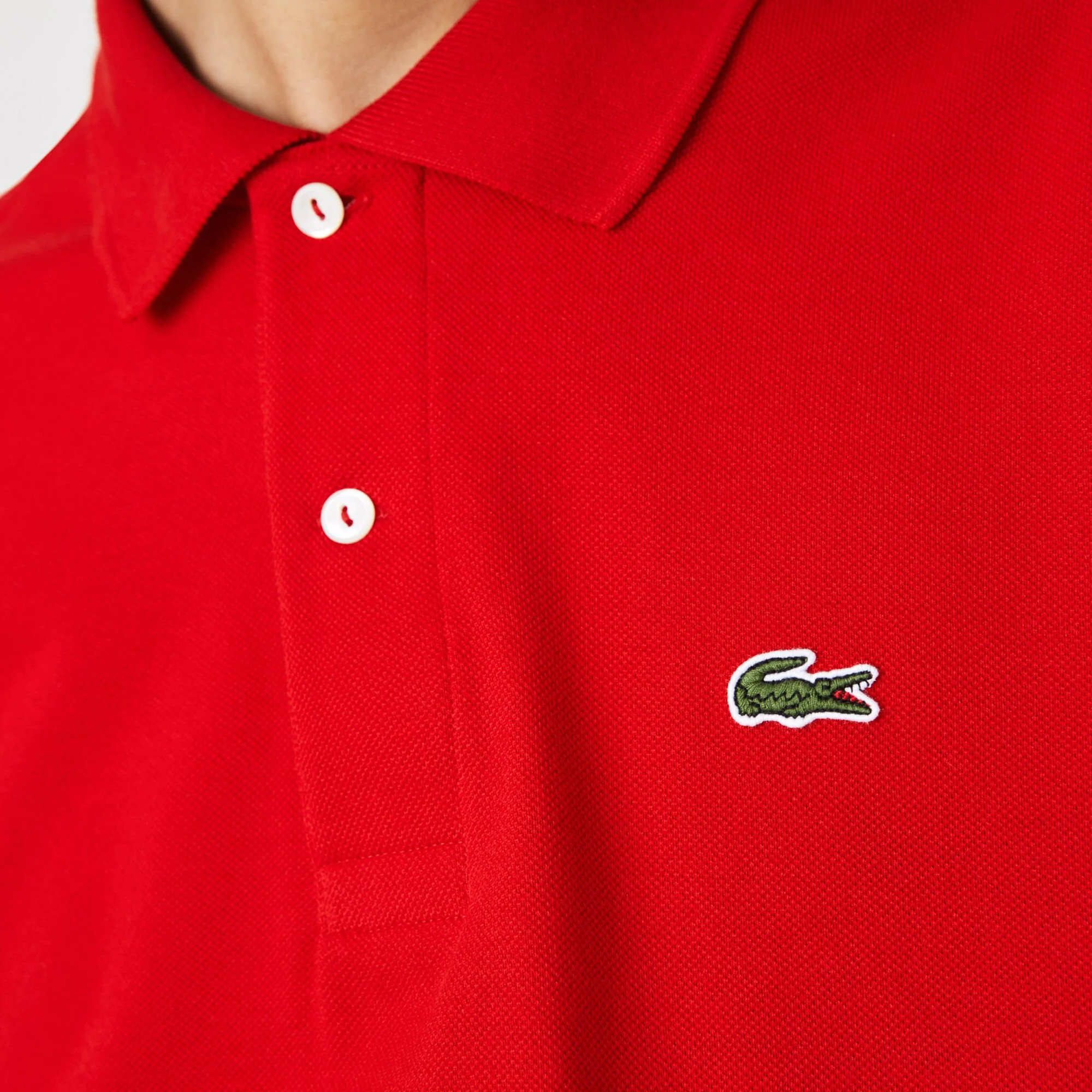 Lacoste Core Essentials Polo Uomini - Rosso - immagine 7