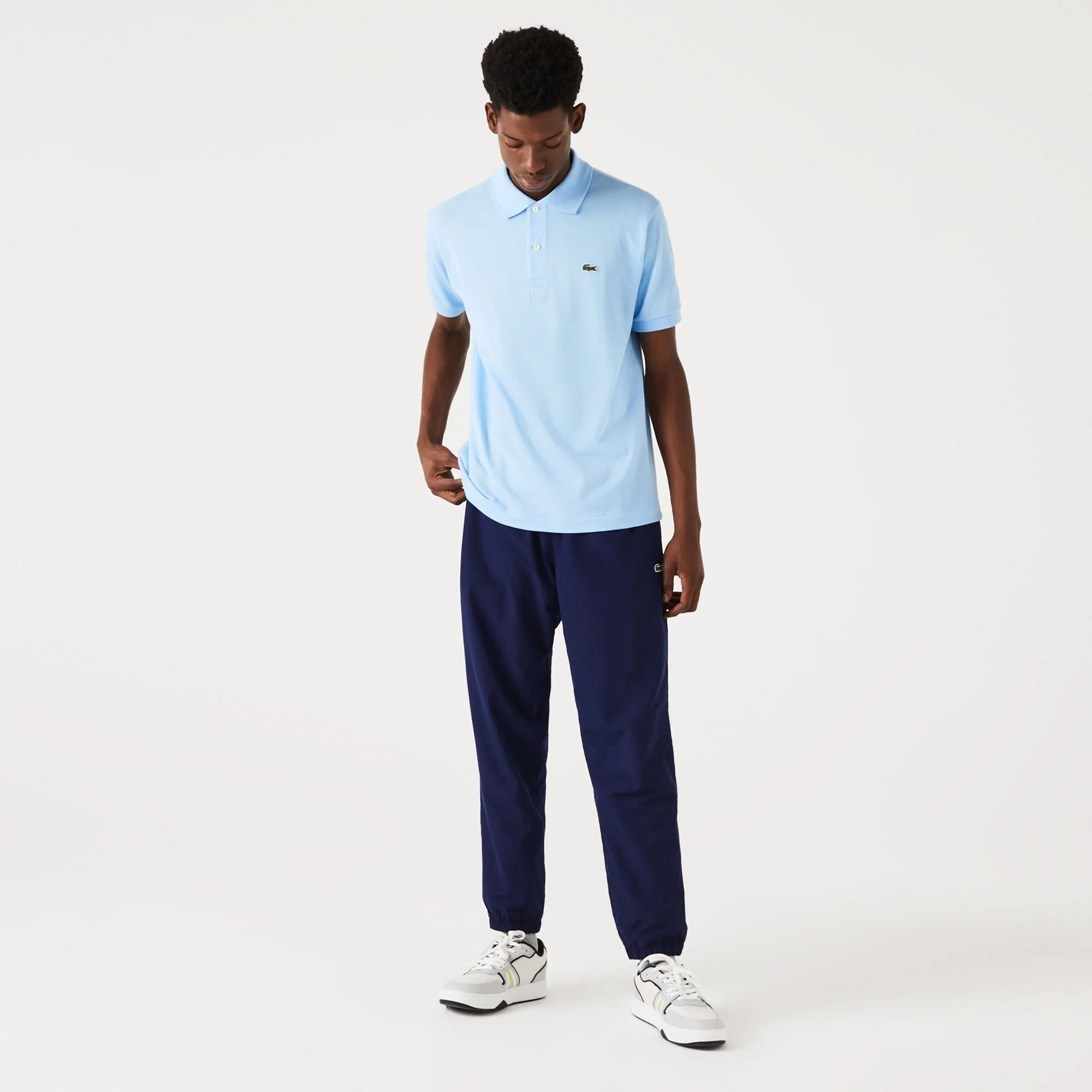 Lacoste Core Essentials Polo Uomini - Blu Chiaro - immagine 5