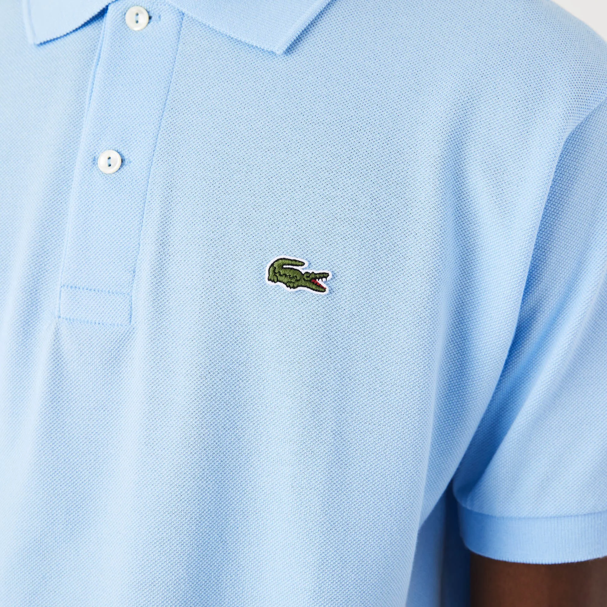 Lacoste Core Essentials Polo Uomini - Blu Chiaro - immagine 7