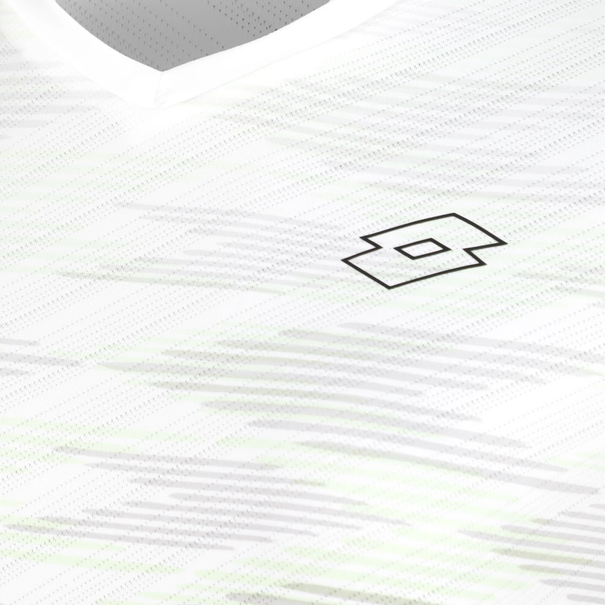 Lotto Tech 1 D4 Maglietta Donna - Bianco, Verde - immagine 3