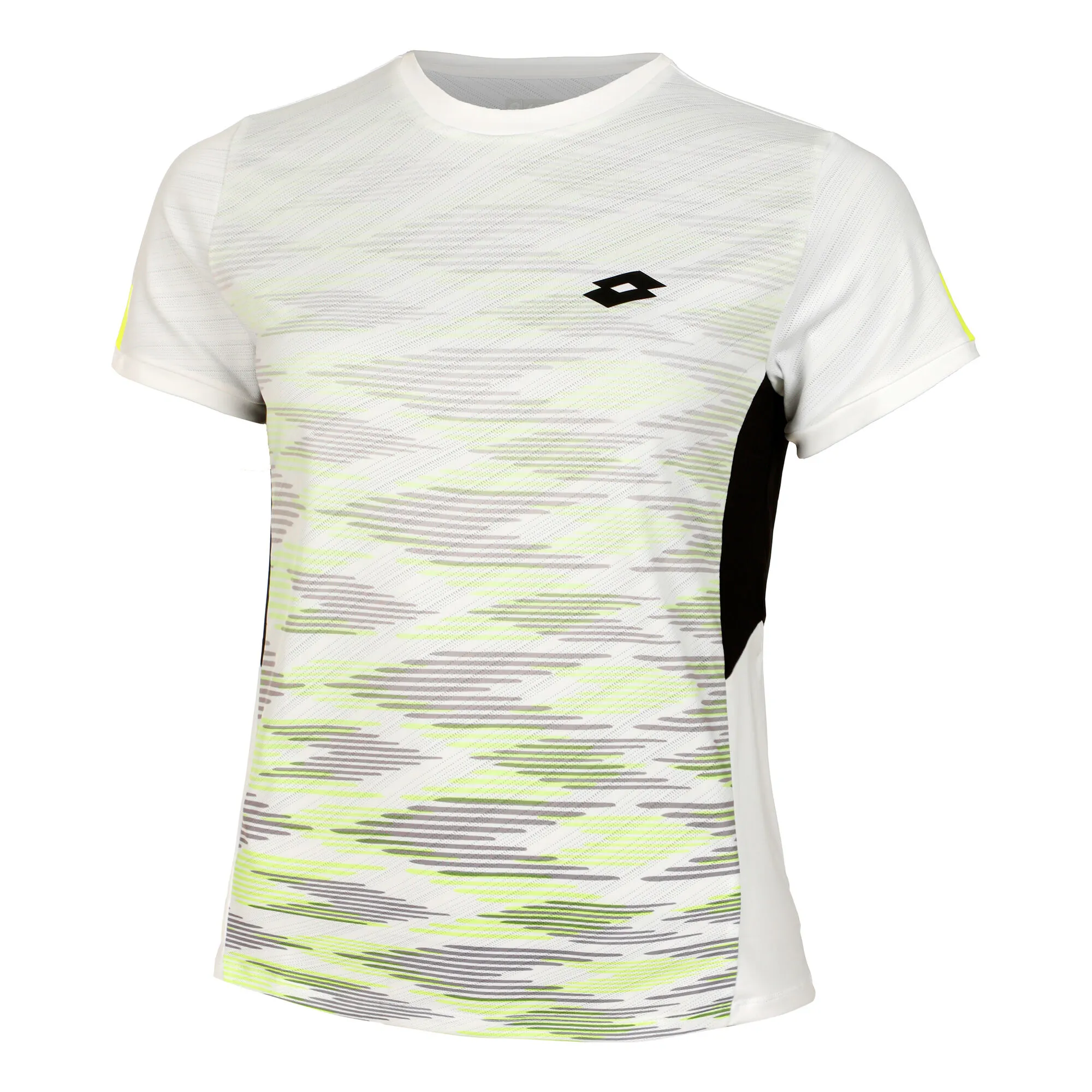 Lotto Tech I D2 Maglietta Ragazzi - Bianco, Verde