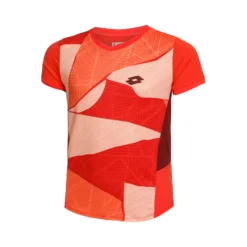 Lotto Tech I D3 Maglietta Ragazze - Rosso
