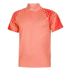 Lacoste Polo Uomini - Rosso, Bianco