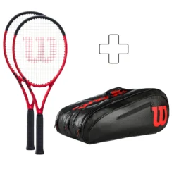 Wilson 2 Clash 100 Pro V2.0 In Aggiunta Borsa Per Racchetta