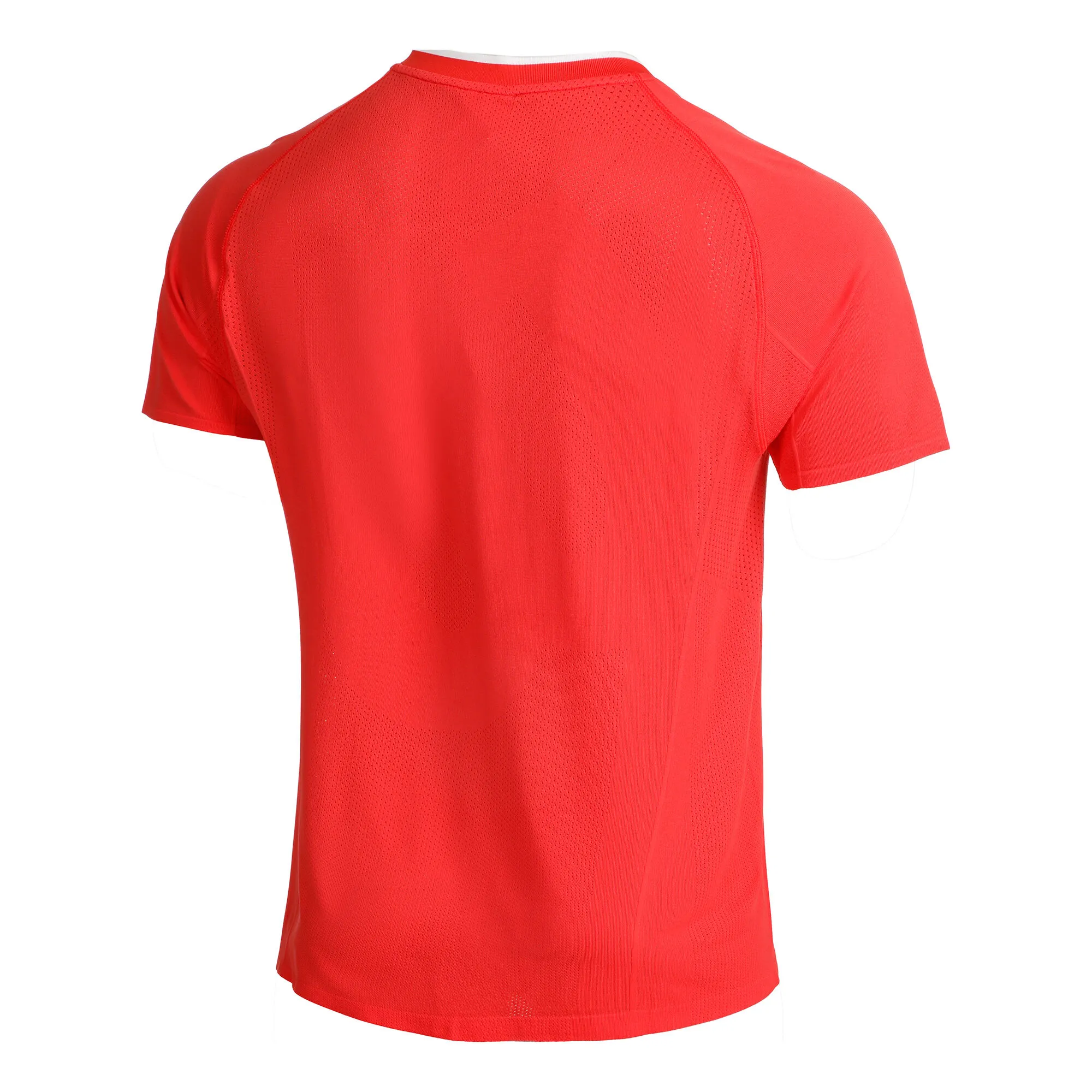 Wilson Players Seamless Zip Henley 2.0 Maglietta Uomini - Rosso - immagine 2