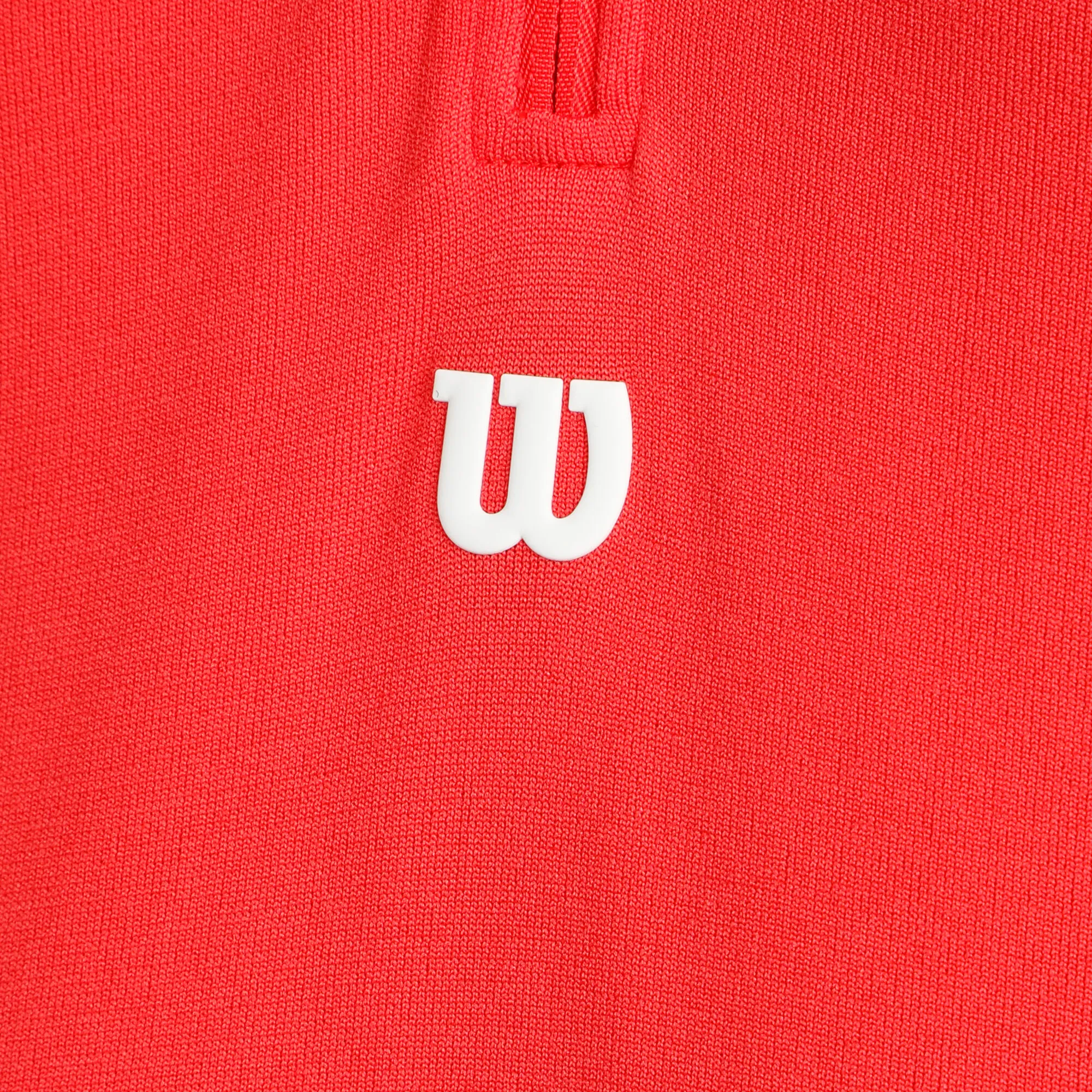 Wilson Players Seamless Zip Henley 2.0 Maglietta Uomini - Rosso - immagine 4