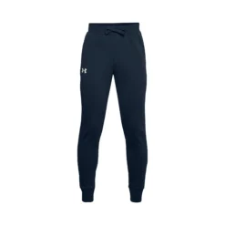 Under Armour Rival Cotton Pantalone Da Allenamento Ragazzi - Blu