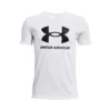 Under Armour Sportstyle Logo Maglietta Ragazzi - Bianco, Nero