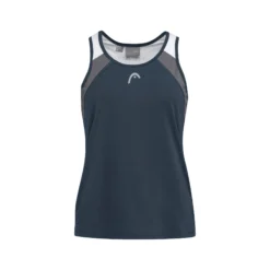 Head Club 22 Tank-Top Canottiera Ragazze - Blu Scuro, Bianco