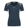 Head Club 22 Tech Tee Maglietta Ragazze - Blu Scuro