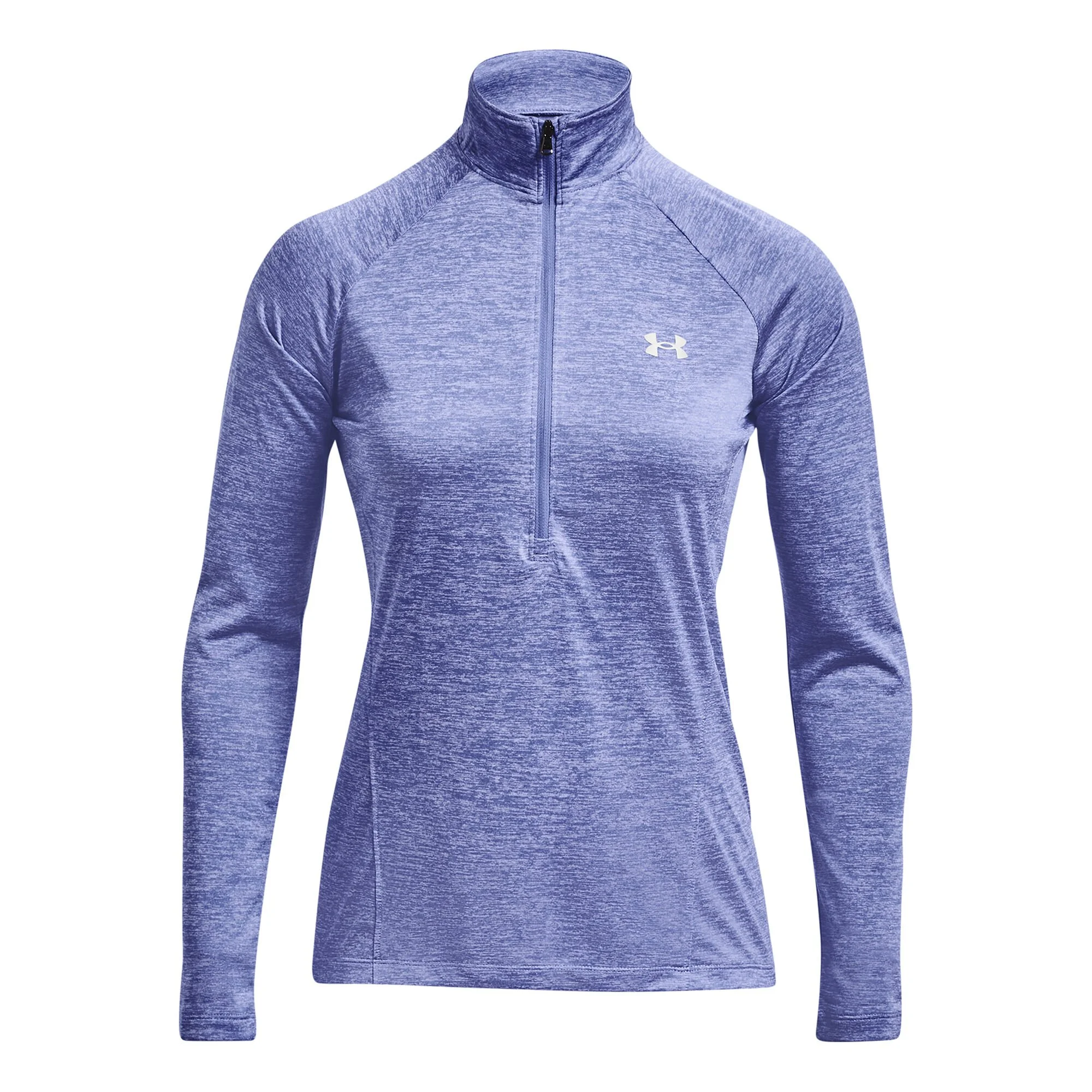 Under Armour Tech Half-Zip Warm Up Twist Manica Lunga Donna - Lilla