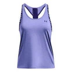 Under Armour Knockout Canottiera Donna - Lilla, Blu Scuro
