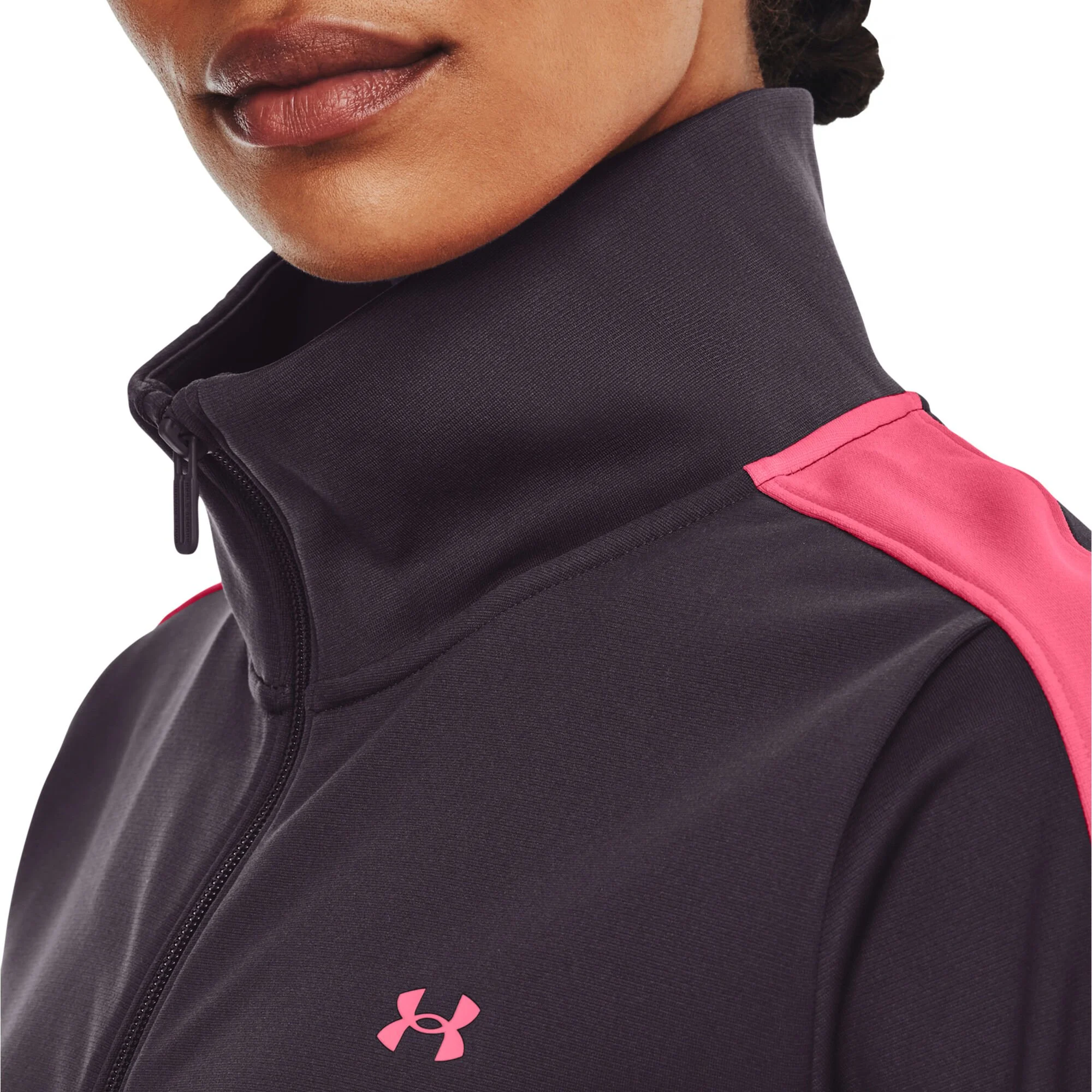 Under Armour Tricot Tuta Da Allenamento Donna - Viola, Rosso - immagine 12