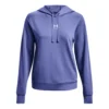 Under Armour Rival Terry Felpa Con Cappuccio Donna - Viola
