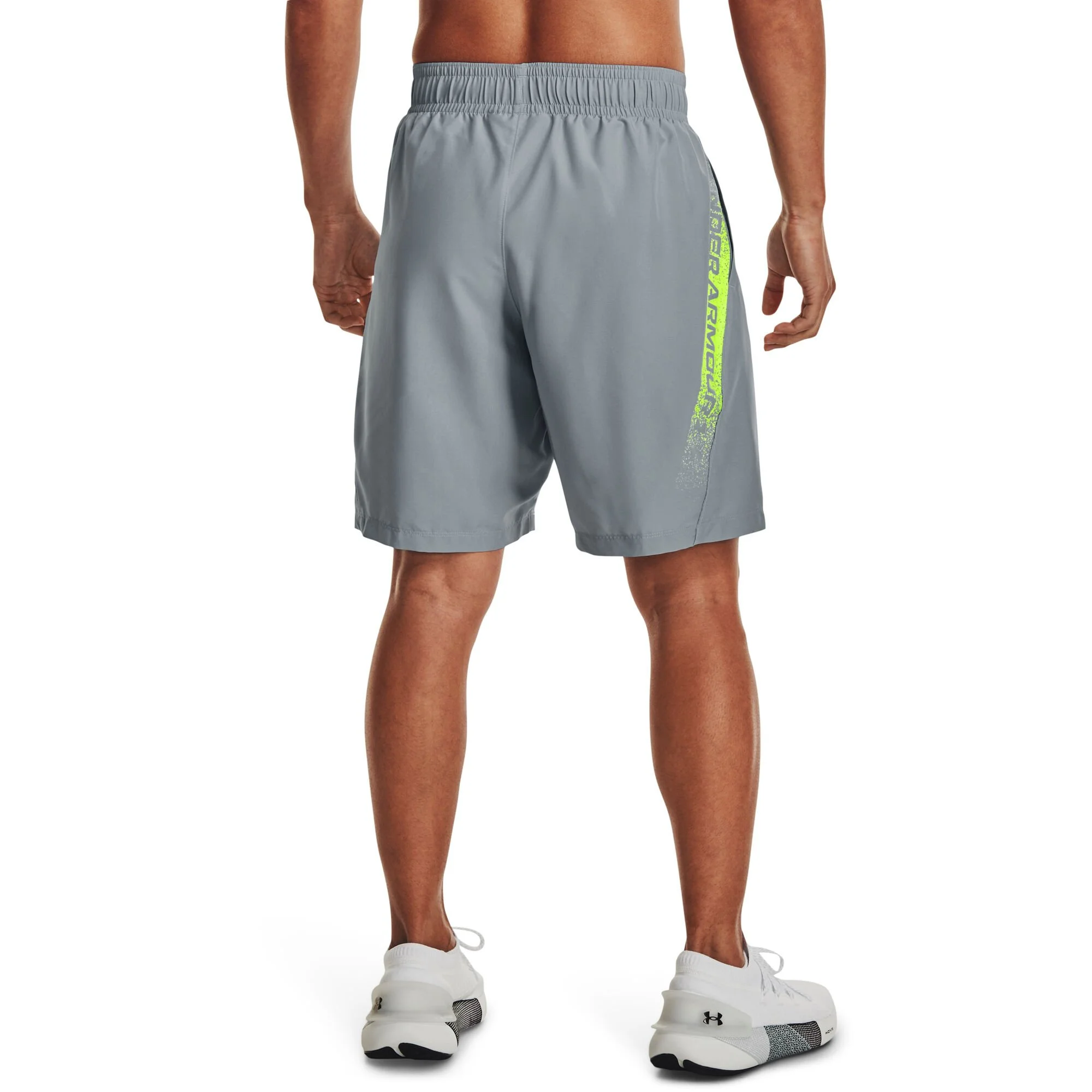 Under Armour Woven Graphic Pantaloncini Uomini - Blu Chiaro - immagine 4