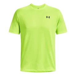 Under Armour Tech Vent Maglietta Uomini - Giallo Neon