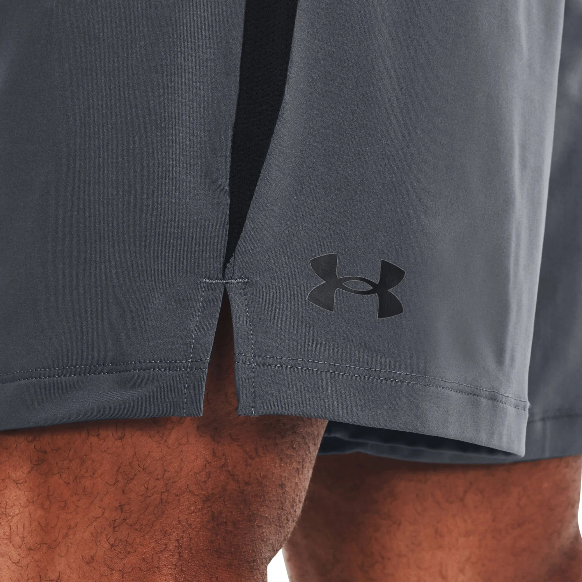 Under Armour Tech Vent Pantaloncini Uomini - Grigio Scuro, Nero - immagine 7