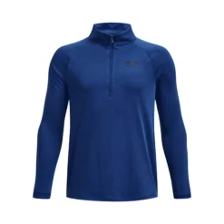 Under Armour 2.0 Half-Zip Manica Lunga Ragazzi - Blu
