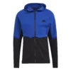 ADIDAS Designed 4 Gameday Full Zip Felpa Uomini - Blu, Blu Scuro