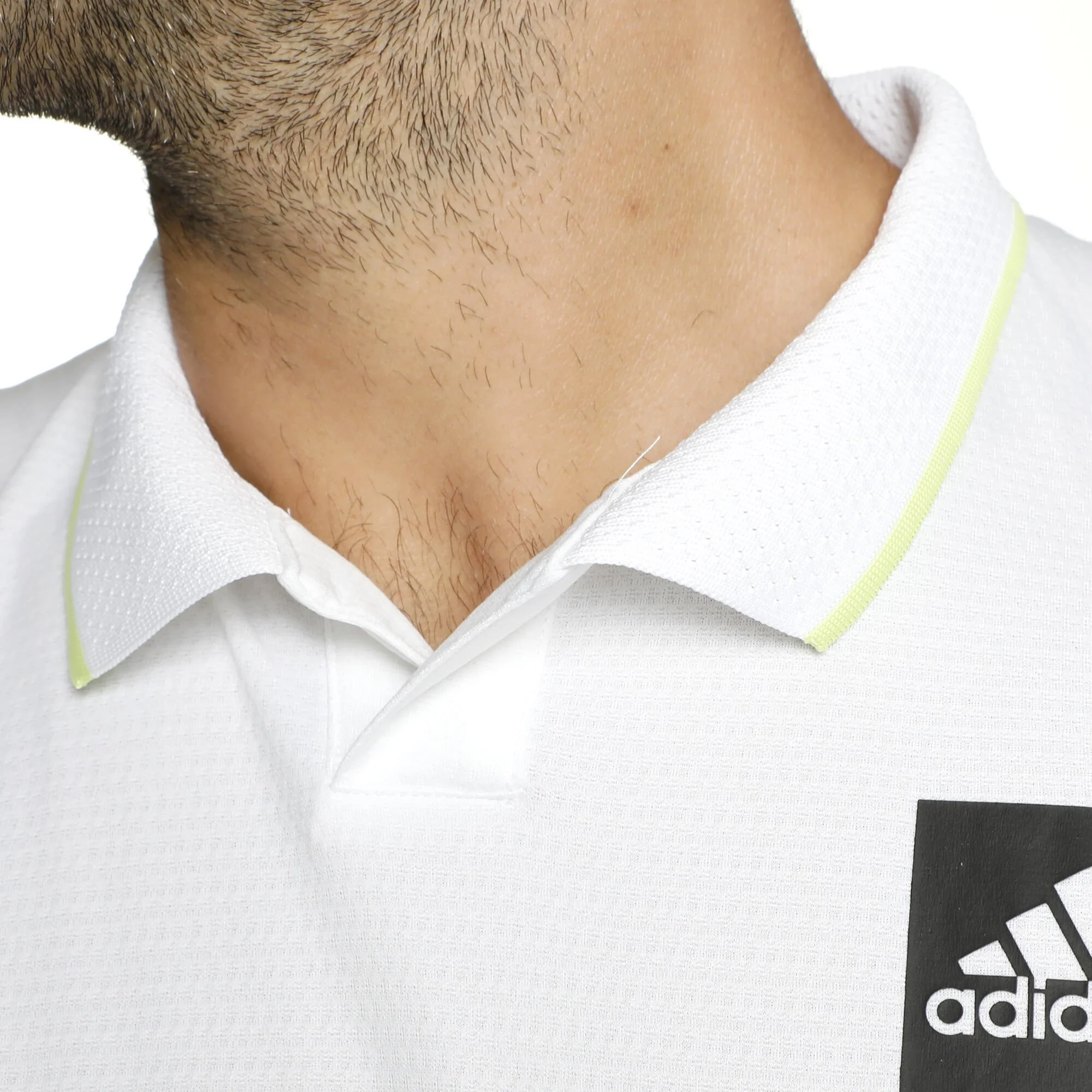 ADIDAS Paris FLFT Polo Uomini - Bianco - immagine 7
