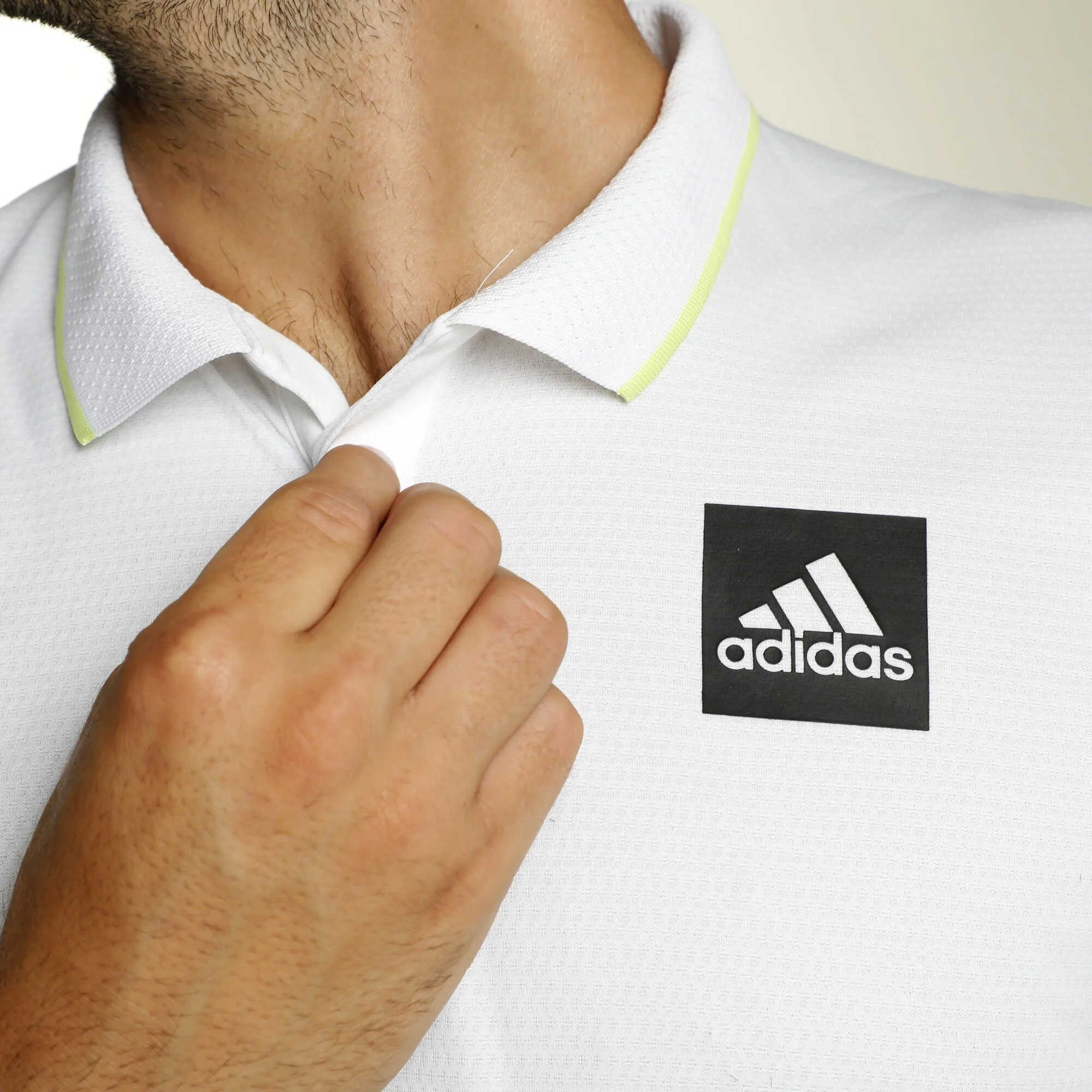 ADIDAS Paris FLFT Polo Uomini - Bianco - immagine 8