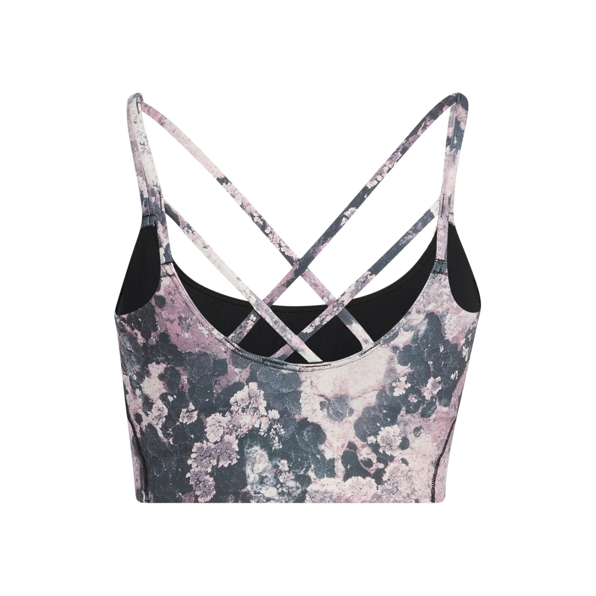 ADIDAS Yoga Light-Support Long Line All Over Print Reggiseni Sportivi Donna - Multicolore - immagine 2