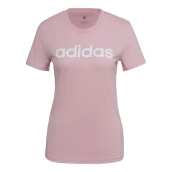 ADIDAS Linear Maglietta Donna - Rosa