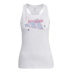 ADIDAS Cat Graphic Canottiera Donna - Bianco