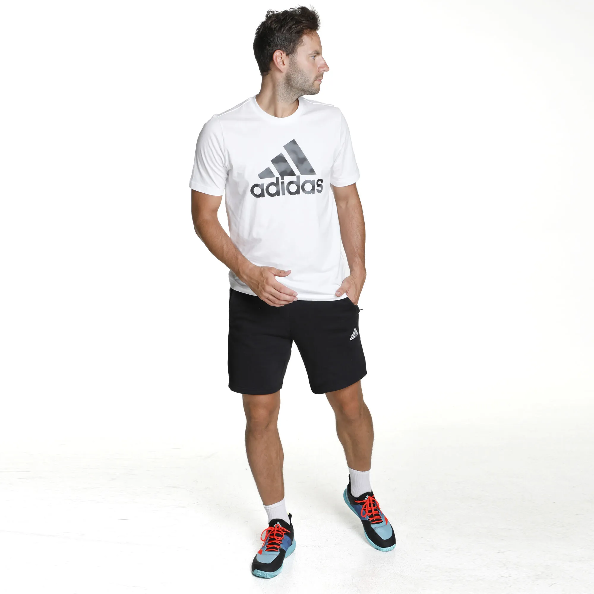 ADIDAS Camo Maglietta Uomini - Bianco - immagine 2