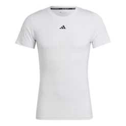 ADIDAS Tech-Fit Maglietta Uomini - Bianco