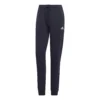 ADIDAS Essentials Linear French Terry Cuffed Pantalone Da Allenamento Donna - Blu Scuro, Bianco