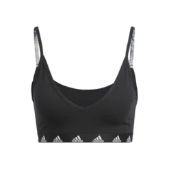 ADIDAS Purebare Light-Support Reggiseni Sportivi Donna - Nero, Bianco